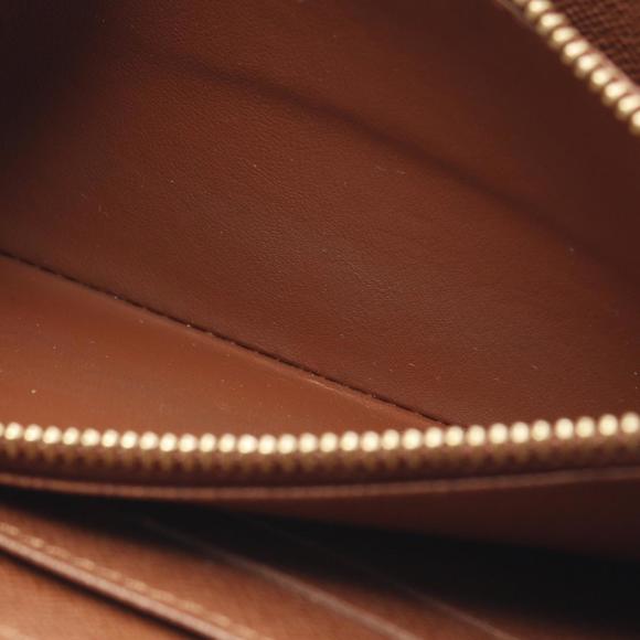 LOUIS VUITTON Brown Monogram Coated Canvas Wallet - Picture 6 of 8